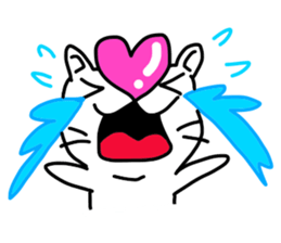 Heart Nose Cat sticker #6497870