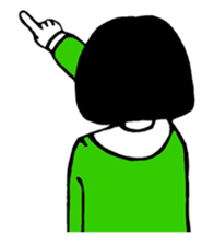 "chotto,hentekonaonnanoko"sticker sticker #6497872