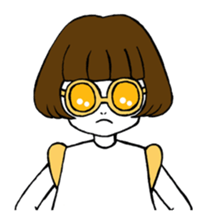 "chotto,hentekonaonnanoko"sticker sticker #6497881