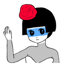 "chotto,hentekonaonnanoko"sticker sticker #6497884