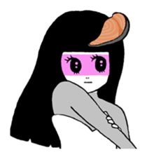 "chotto,hentekonaonnanoko"sticker sticker #6497885