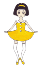 "chotto,hentekonaonnanoko"sticker sticker #6497889