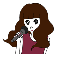 "chotto,hentekonaonnanoko"sticker sticker #6497902