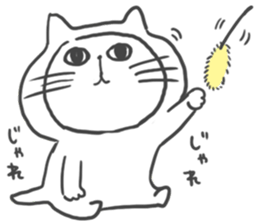 Kigurumi Cat by peco sticker #6497924