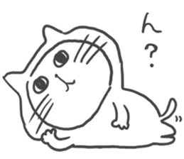 Kigurumi Cat by peco sticker #6497928