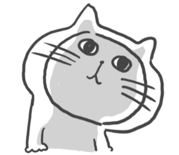 Kigurumi Cat by peco sticker #6497946