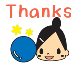 Rhythmic gymnastic girls sticker #6498248