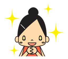 Rhythmic gymnastic girls sticker #6498251