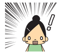 Rhythmic gymnastic girls sticker #6498254