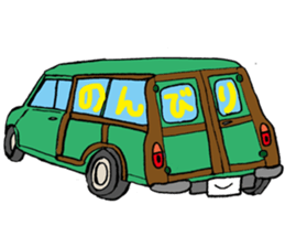 classic car sticker #6498596