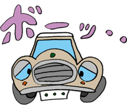 classic car sticker #6498614