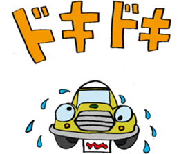 classic car sticker #6498625