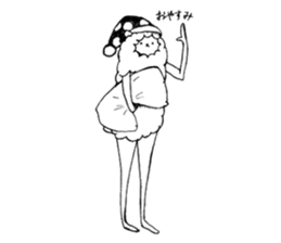 Alpaka with heels sticker #6498920