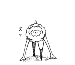 Alpaka with heels sticker #6498922
