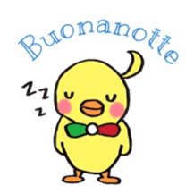 The rabbit and the duck italian sticker sticker #6499263