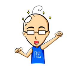 ZIBAI bare-headedd&BAGINA sister sticker #6500153