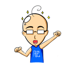 ZIBAI bare-headedd&BAGINA sister sticker #6500153