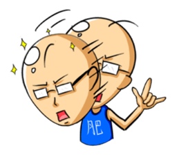 ZIBAI bare-headedd&BAGINA sister sticker #6500154