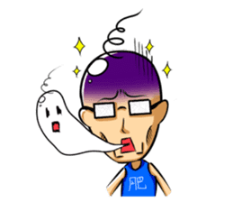 ZIBAI bare-headedd&BAGINA sister sticker #6500155