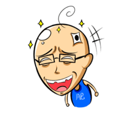 ZIBAI bare-headedd&BAGINA sister sticker #6500157