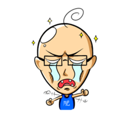 ZIBAI bare-headedd&BAGINA sister sticker #6500158