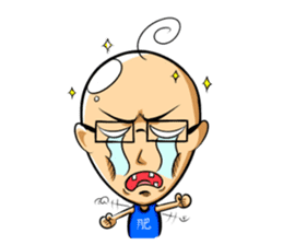 ZIBAI bare-headedd&BAGINA sister sticker #6500158