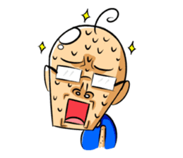 ZIBAI bare-headedd&BAGINA sister sticker #6500159