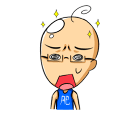 ZIBAI bare-headedd&BAGINA sister sticker #6500161