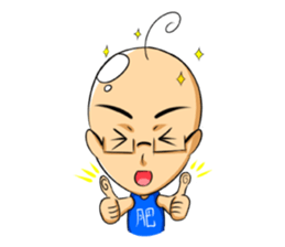 ZIBAI bare-headedd&BAGINA sister sticker #6500162