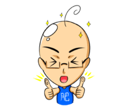 ZIBAI bare-headedd&BAGINA sister sticker #6500162