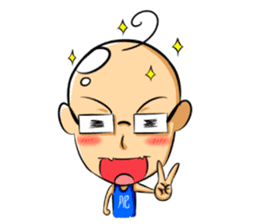 ZIBAI bare-headedd&BAGINA sister sticker #6500163