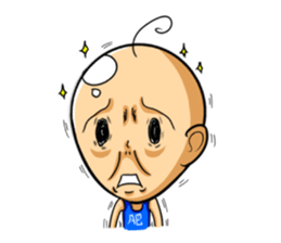 ZIBAI bare-headedd&BAGINA sister sticker #6500164