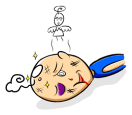 ZIBAI bare-headedd&BAGINA sister sticker #6500165