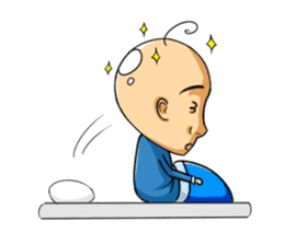 ZIBAI bare-headedd&BAGINA sister sticker #6500169