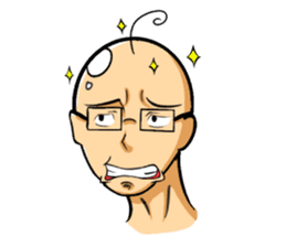 ZIBAI bare-headedd&BAGINA sister sticker #6500173