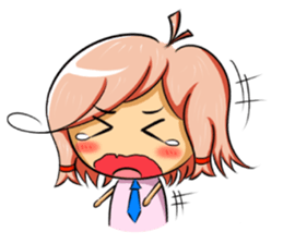 ZIBAI bare-headedd&BAGINA sister sticker #6500180