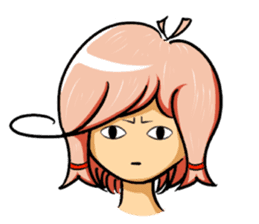 ZIBAI bare-headedd&BAGINA sister sticker #6500186