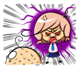 ZIBAI bare-headedd&BAGINA sister sticker #6500190