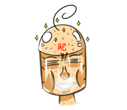 ZIBAI bare-headedd&BAGINA sister sticker #6500191