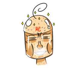 ZIBAI bare-headedd&BAGINA sister sticker #6500191