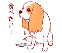 Kawaii Dog!! Cavalier Sticker sticker #6500277