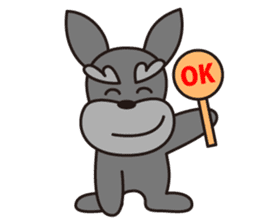 Unique Schnauzer sticker #6500676