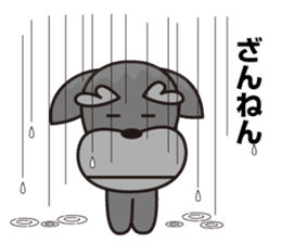 Unique Schnauzer sticker #6500693