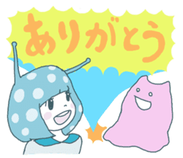 SLUG GIRL 2 sticker #6500752