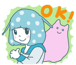 SLUG GIRL 2 sticker #6500753