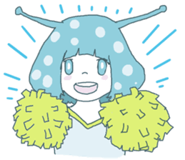 SLUG GIRL 2 sticker #6500754