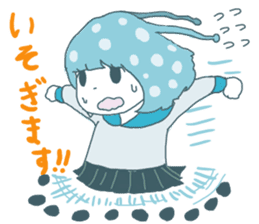 SLUG GIRL 2 sticker #6500755