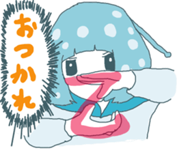 SLUG GIRL 2 sticker #6500756