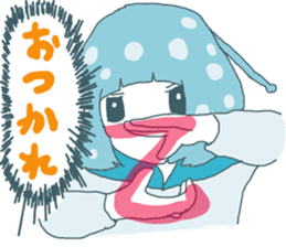 SLUG GIRL 2 sticker #6500756