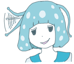 SLUG GIRL 2 sticker #6500760